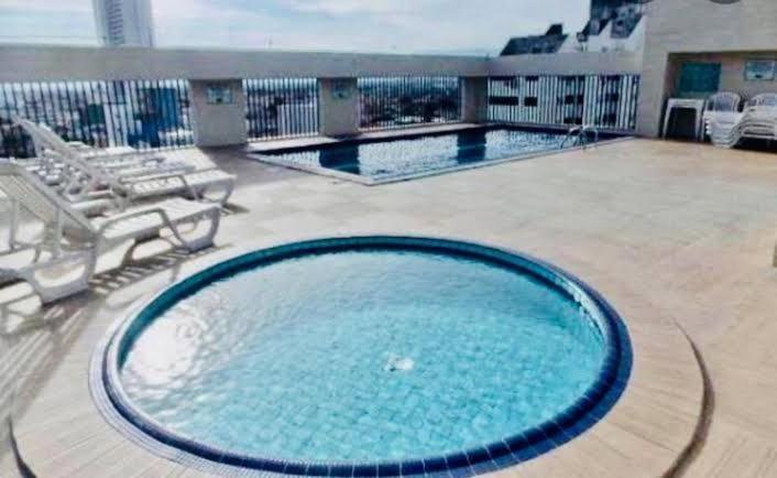 Apartmán Flat Em Sao Vicente Com Piscina Na Cobertura Rio Grande da Serra Exteriér fotografie
